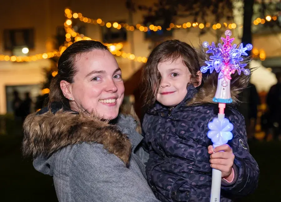 Local Residents At Thursday Night39s Switch On