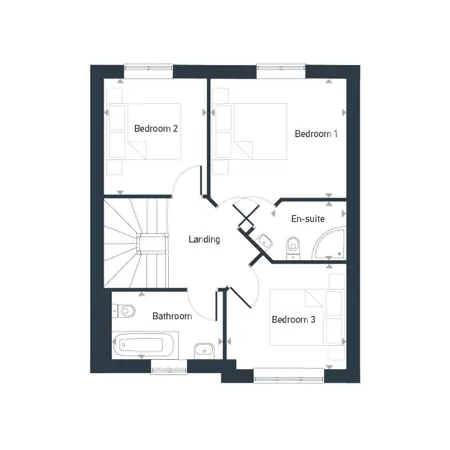 05687 02 Webp Floor Plan Seaton Meadows The Amber FF