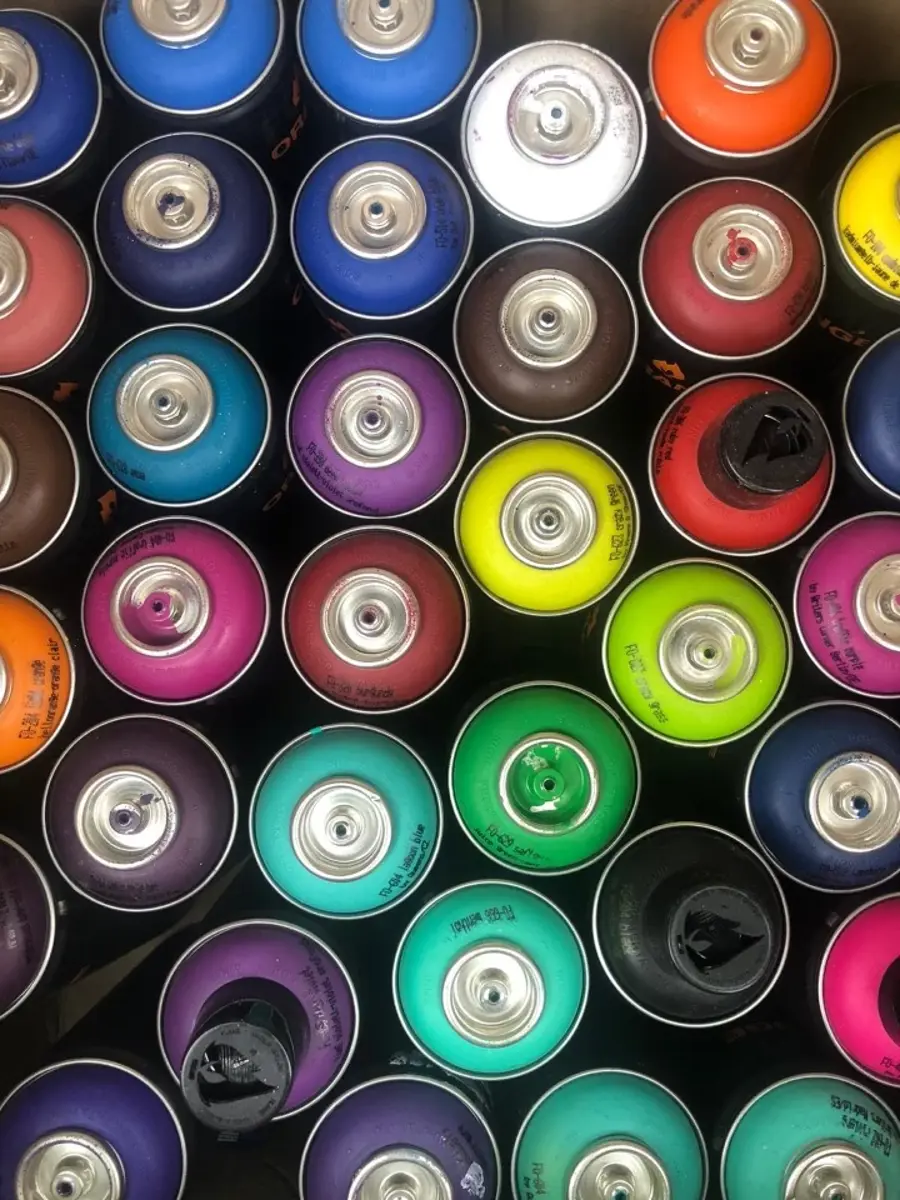 Graffiti Paint Cans